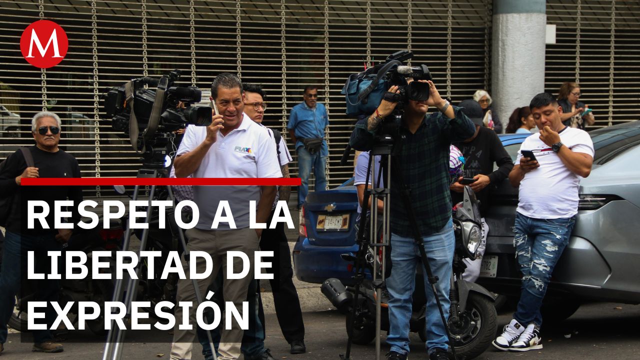 Periodistas protestan por la libertad de expresión y exigen justicia para Rafael Segovia en Oaxaca