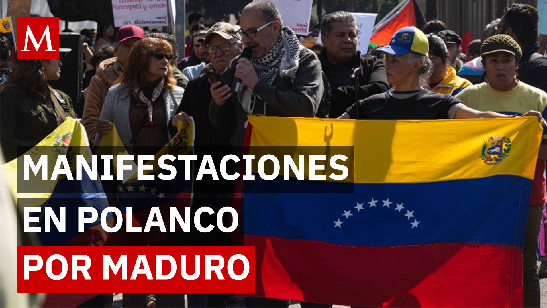 Protestan en CDMX frente a Embajada de EU tras detención de Nicolás Maduro