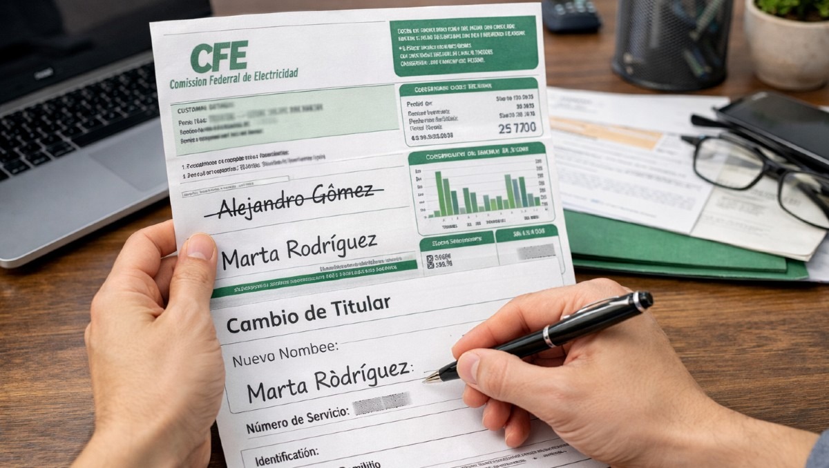 Actualiza el titular de tu recibo para evitar complicaciones | IA DISCOVER