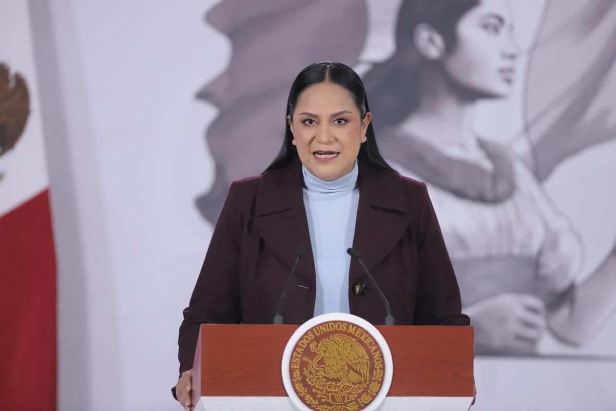 Ariadna Montiel presenta nuevos montos de las pensiones del Bienestar para 2026. | Foto: Ariel Ojeda / Milenio Diario