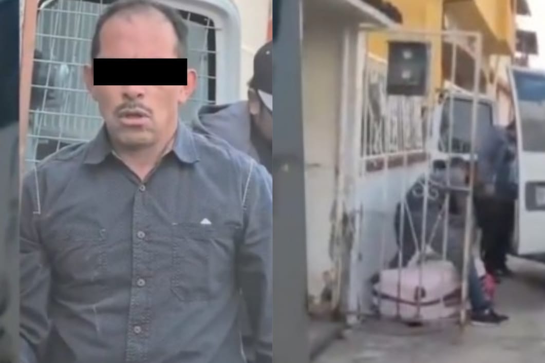 En el video se escucha al perro llorando