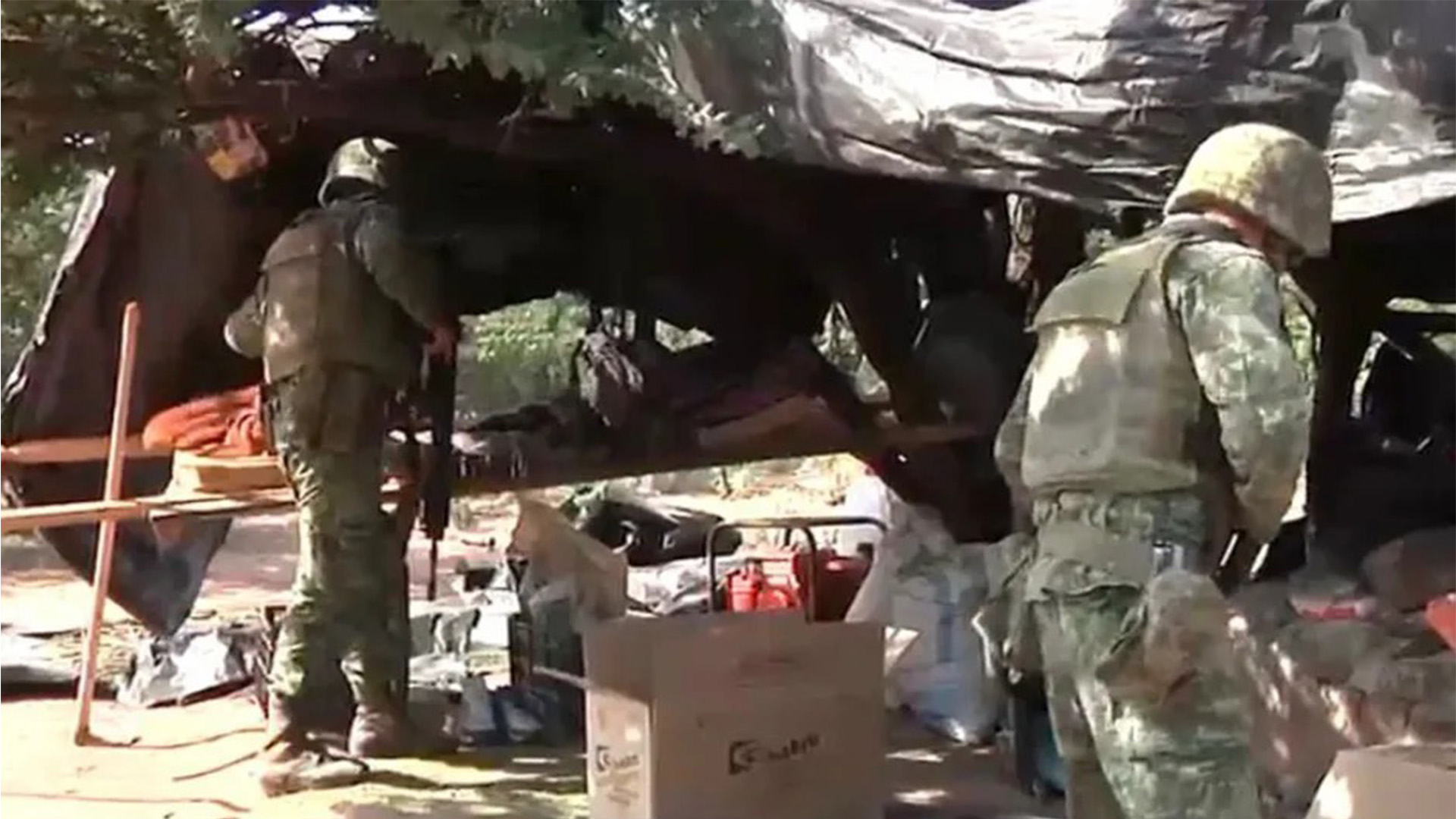 Hallan 15 campamentos del crimen tras ataque a Guardia Nacional en Zacatecas