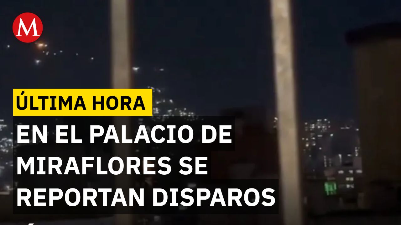ÚLTIMA HORA: se reportan disparos en los alrededores del Palacio de Miraflores