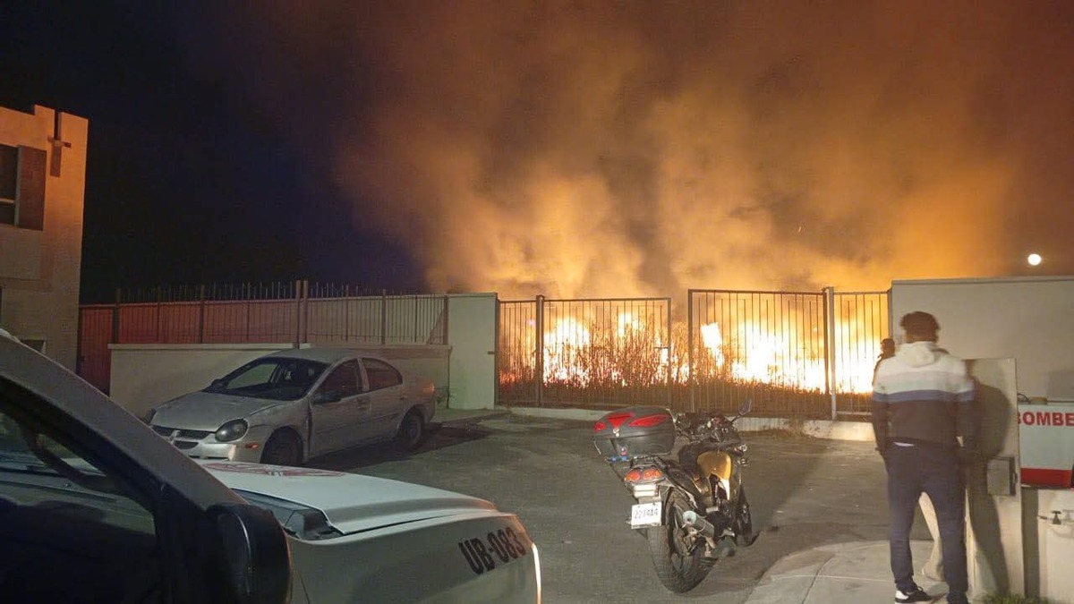Incendios de pastizales marcan inicio de año en distintos municipios de Hidalgo.