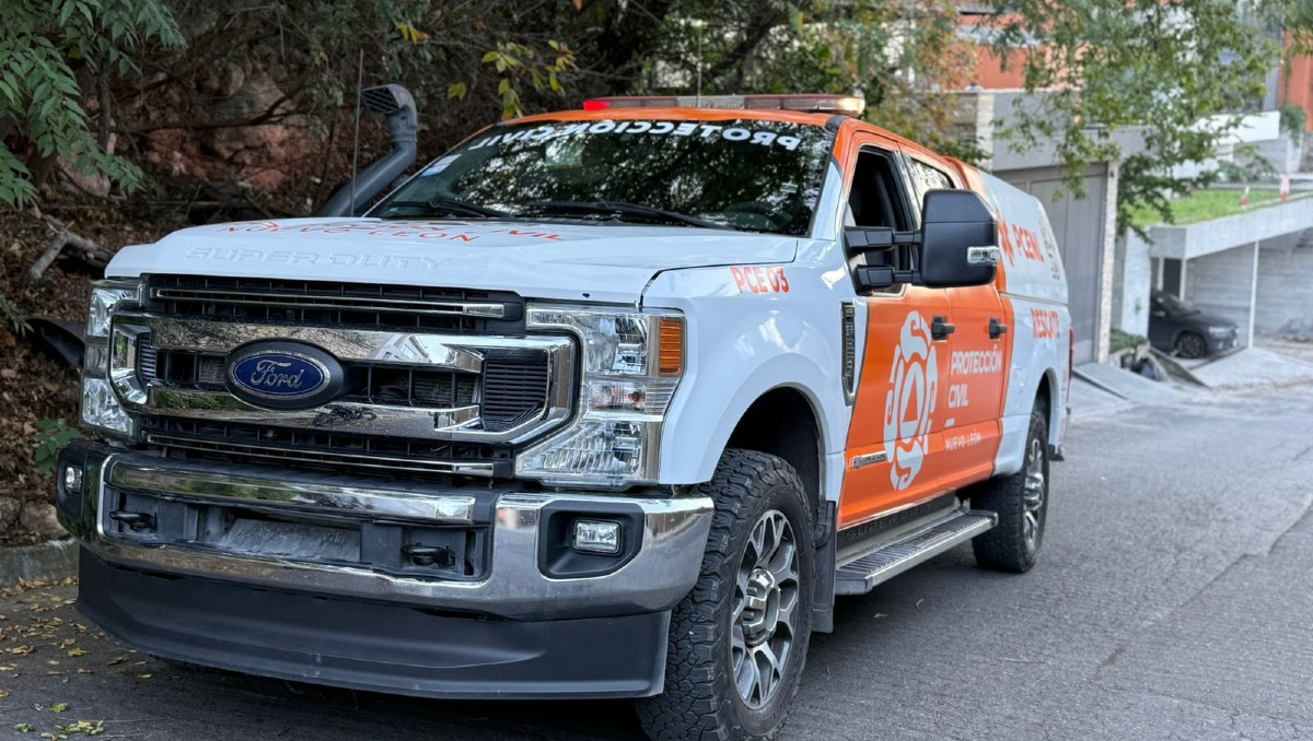 Protección Civil municipal y del Estado se movilizaron ante el reporte. Foto: Especial