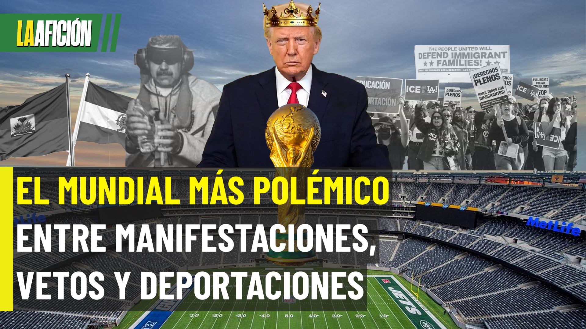 Tensión política sacude el Mundial 2026, será el más polémico de la historia