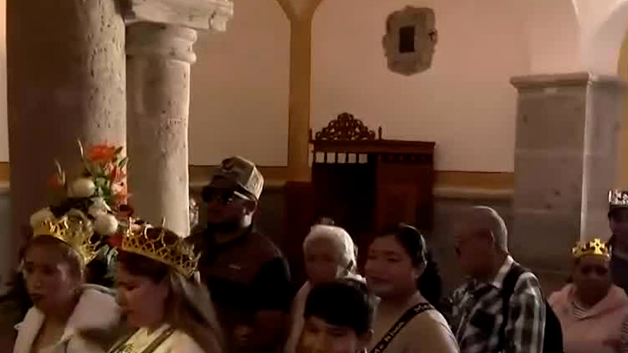 Celebran el Día de Reyes en la Basílica de Cajititlán, Jalisco