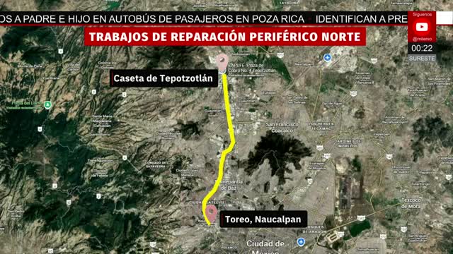 Estos serán los cierres en el Periférico Norte | Paola Barquet, 5 de enero de 2026