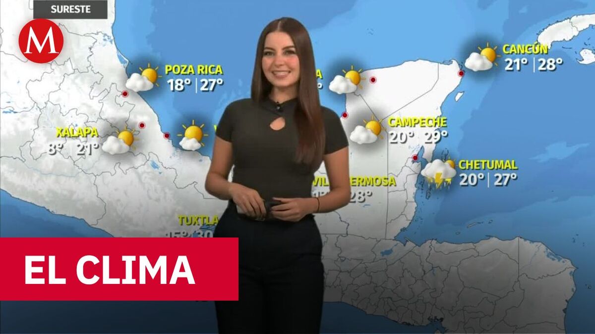 Clima de hoy martes 6 de enero de 2026 | Pronóstico con Sandy Tok