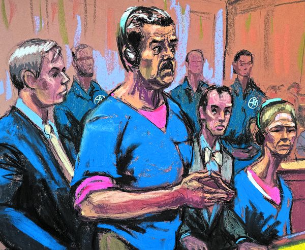 Comparecencia ante el juez Alvin Hellerstein y su traslado previo. Reuters