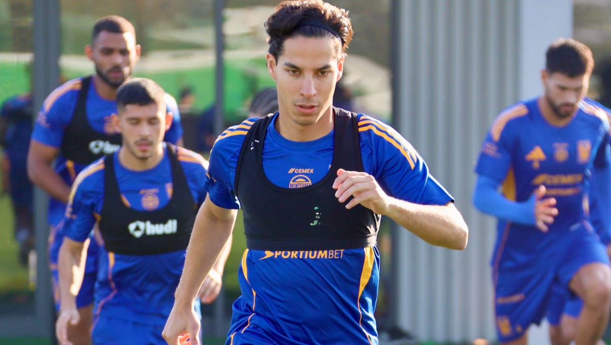 Diego Lainez reporta a pretemporada de Tigres rumbo al arranque de torneo (X @TigresOficial)
