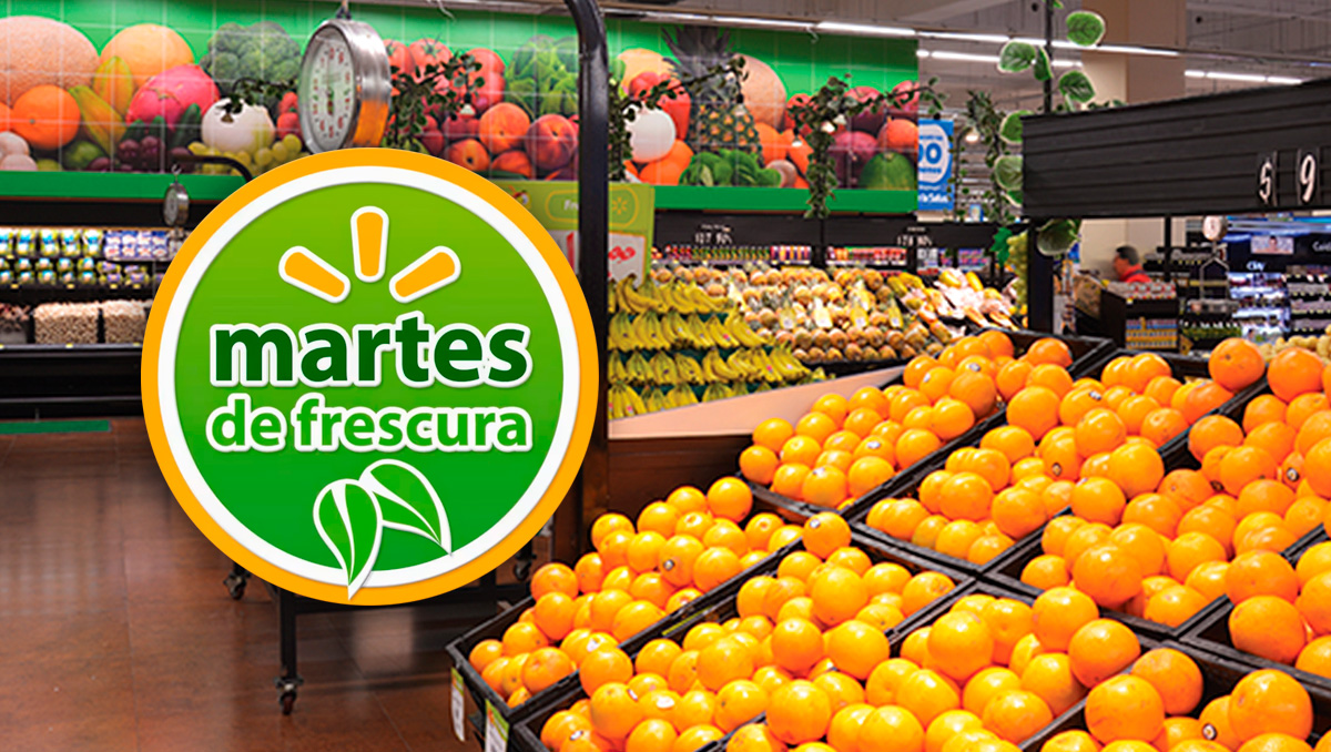 Encontrarás frutas y verduras en el Martes de Frescura de Walmart | Especial