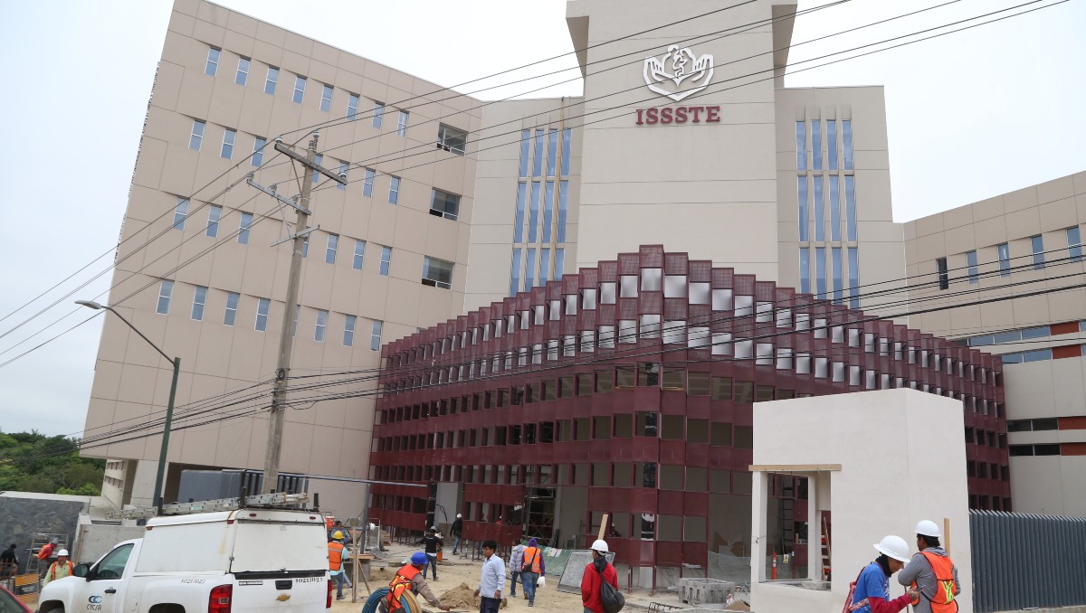 Hospital General del ISSSTE en Tampico. (Yazmín Sánchez)