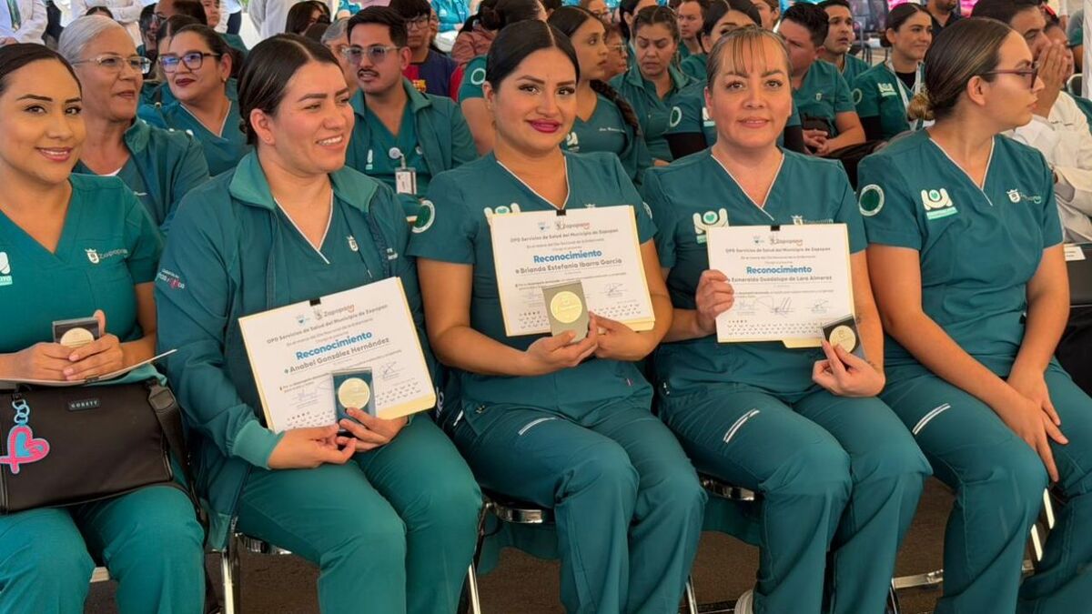 Jalisco reconoce la labor del personal de enfermería en su día (Cortesía)