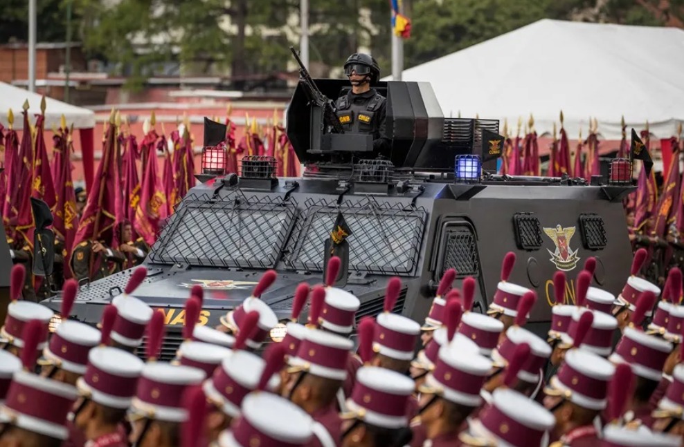 Militares venezolanos participan en un acto en Caracas. EFE/Miguel Gutiérrez
