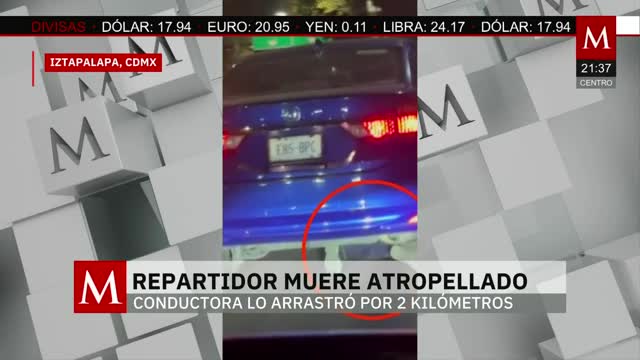 Motociclista es embestido y arrastrado por más 2 km | Elisa Alanís, 5 de enero de 2026