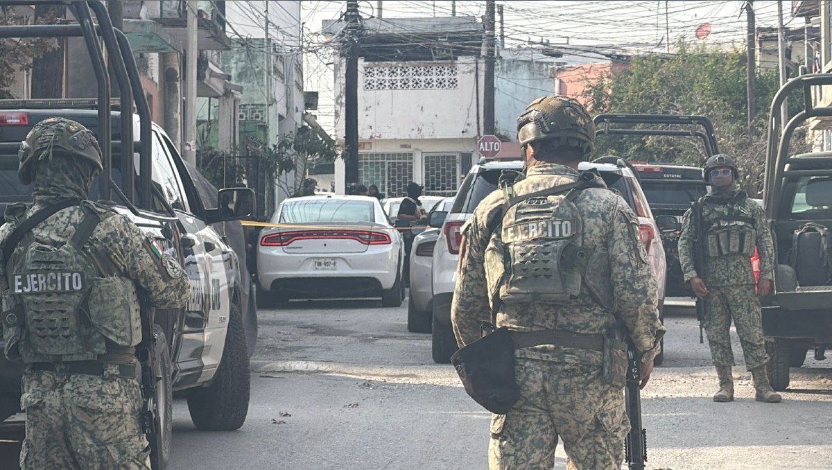 En el operativo participaroon unidades de la Agencia Estatal de Investigaciones, el Ejército y Fuerza Civil. Foto: Miranda Arias