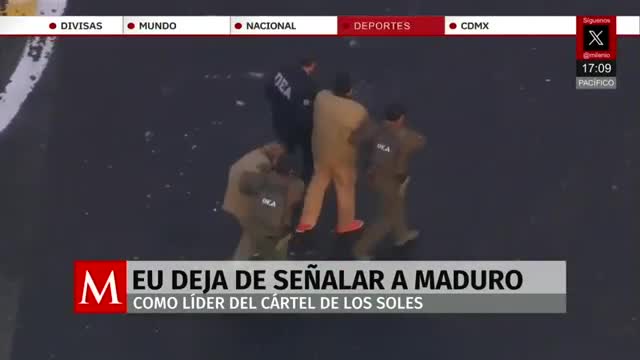 Retiran cargos por el 'Cártel de los Soles' a Maduro | Milenio Noticias, 6 de enero de 2026