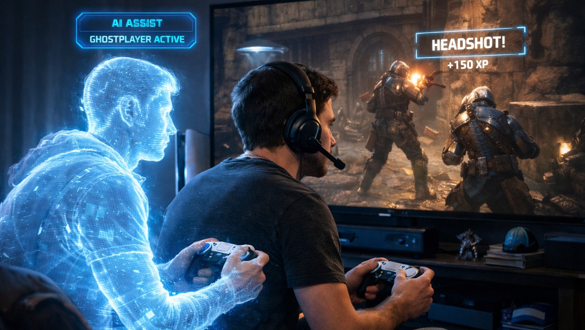 Sony presenta 'Ghost Player': la IA que juega por ti en PlayStation (Sora IA)