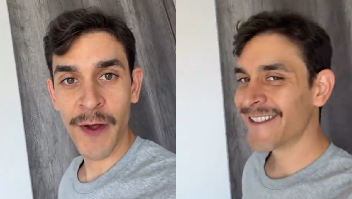 Tiktoker Andrés Johnson compartió el video en sus redes sociales. FOTO. TikTok Andrés Johnson