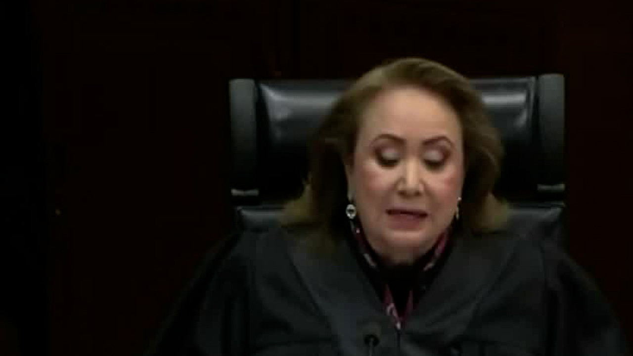 Yasmín Esquivel presenta informe de la Comisión de Receso de la SCJN