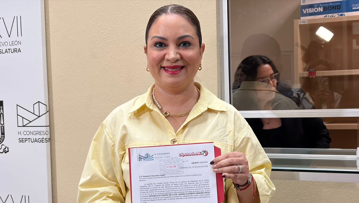 Armida Serrato, da diputada local del PRI. | Kevin Recio