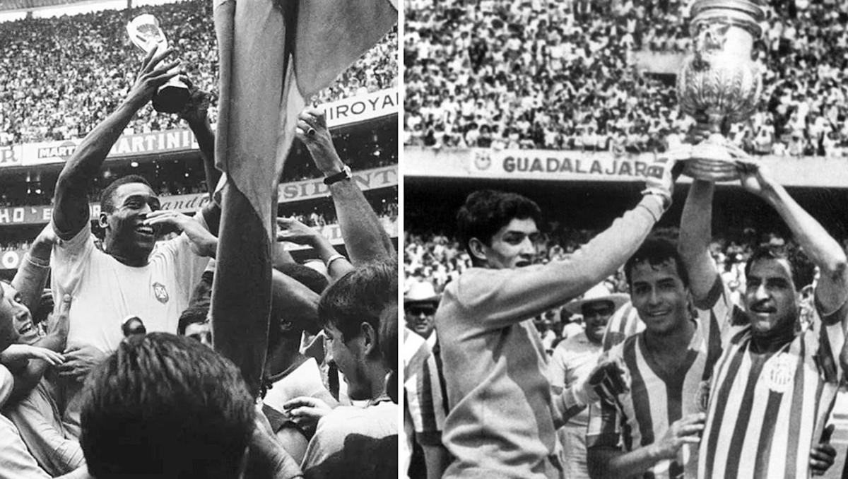 En 1970 el Azteca vivió el tercer título mundial de Pelé con Brasil; en ese semestre Chivas ganó su octavo campeonato. | AP, Mexsport