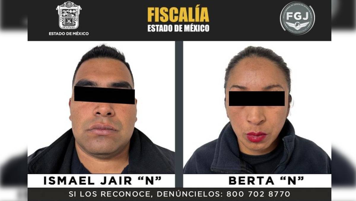 Berta 'N' e Ismael Jair 'N' se desempeñaban como elementos de la policía municipal de Temoaya. Especial
