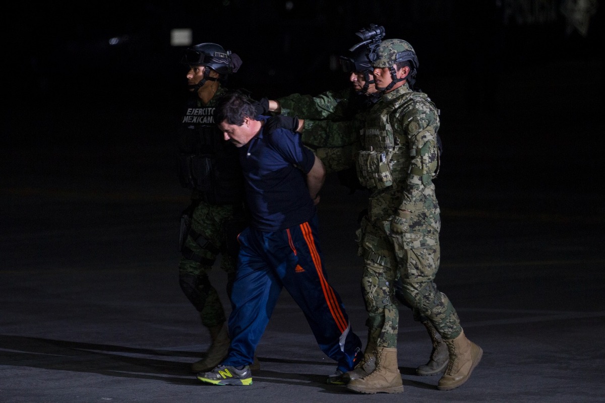 La captura de 'El Chapo' Guzmán es uno de las insignias del gobierno de Peña Nieto | Octiavio Hoyos