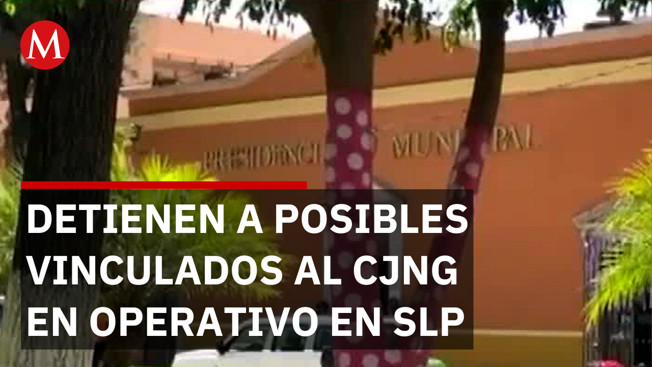 Detienen a dos presuntos vinculados al CJNG en operativo en SLP