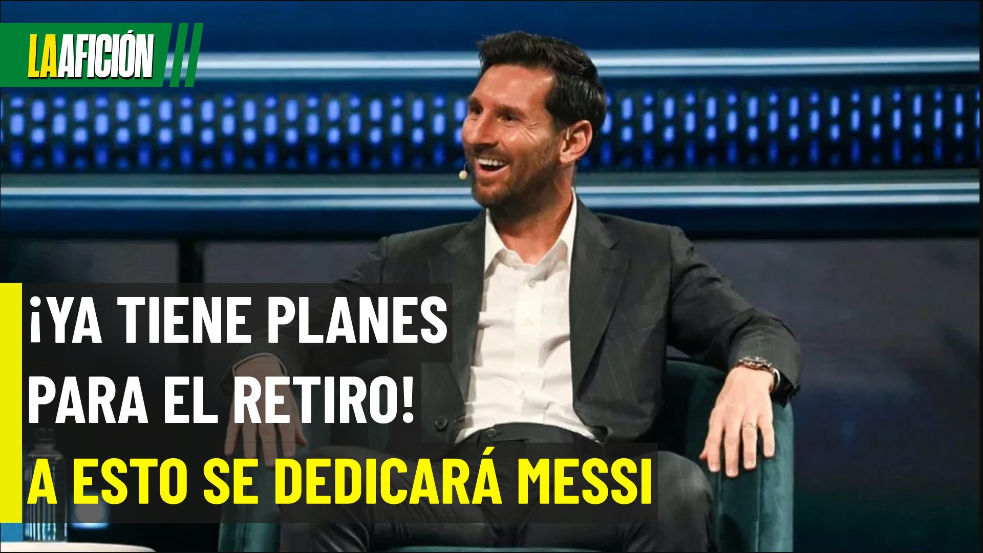 ¿Director técnico? Lionel Messi revela a qué podría dedicarse cuando se retire del futbol