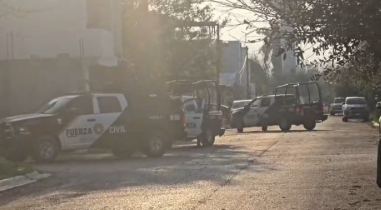 El enfrentamiento se reportó la tarde de este miércoles en calles de la colonia el Fresno. Foto: Especial