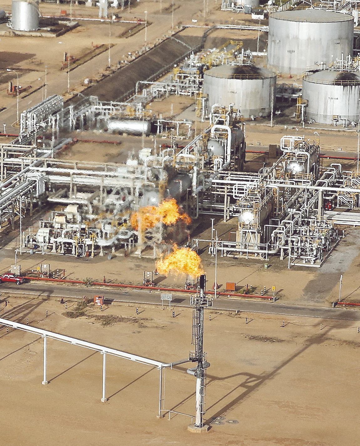 La española produjo 24 millones de barriles de petróleo en 2024. C. GARCIA RAWLINS/REUTERS