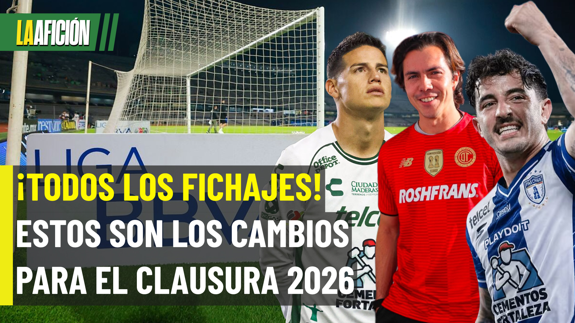 Los fichajes más relevantes para el torneo Clausura 2026 de la Liga MX