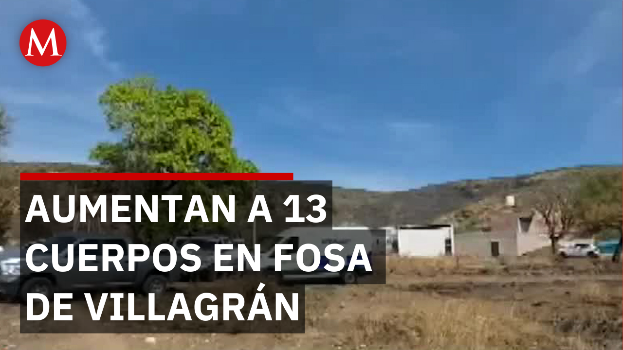 Hallan más de 13 cuerpos en fosa de Villagrán, Guanajuato