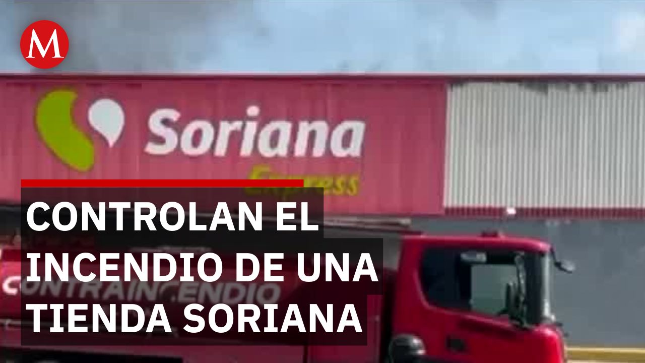 Se incendia una tienda Soriana en el municipio de Las Choapas, Veracruz