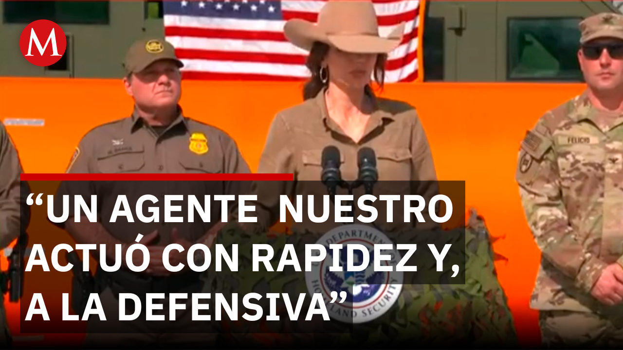 Kristi Noem afirma que agente de ICE actuó en defensa propia en Minnesota