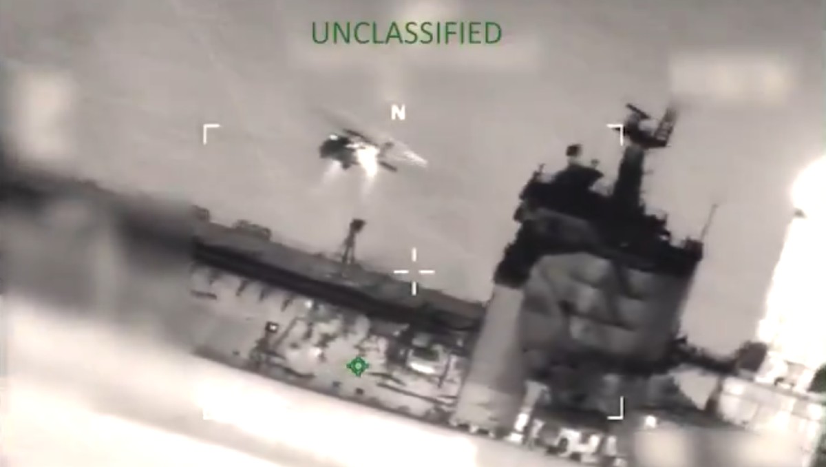 Kristi Noem compartió el video de la operación militar. | X