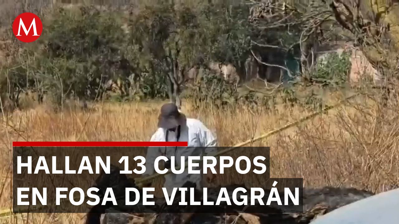 Localizan 13 cuerpos en fosa clandestina en Villagrán Guanajuato