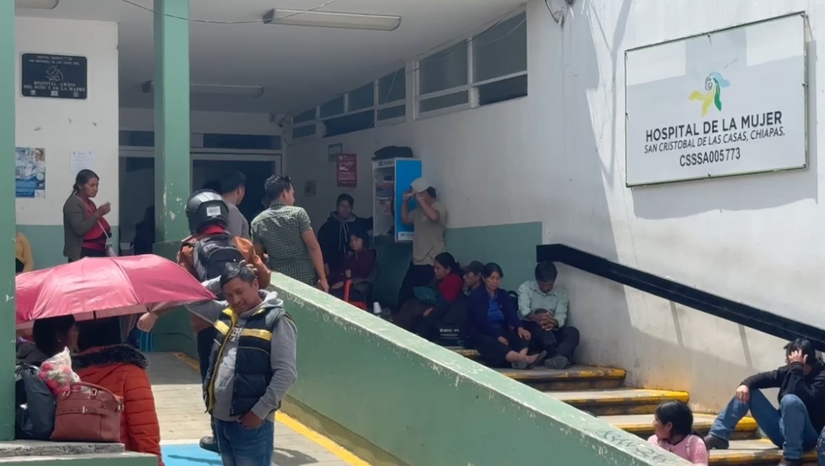 La menor se encuentra internada en el Hospital de la Mujer, ubicado en San Cristóbal de Las Casas, Chiapas. | Especial