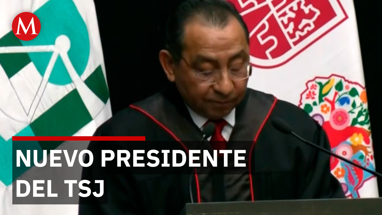 Rafael Guerra Álvarez rinde protesta como presidente del Tribunal Superior de Justicia