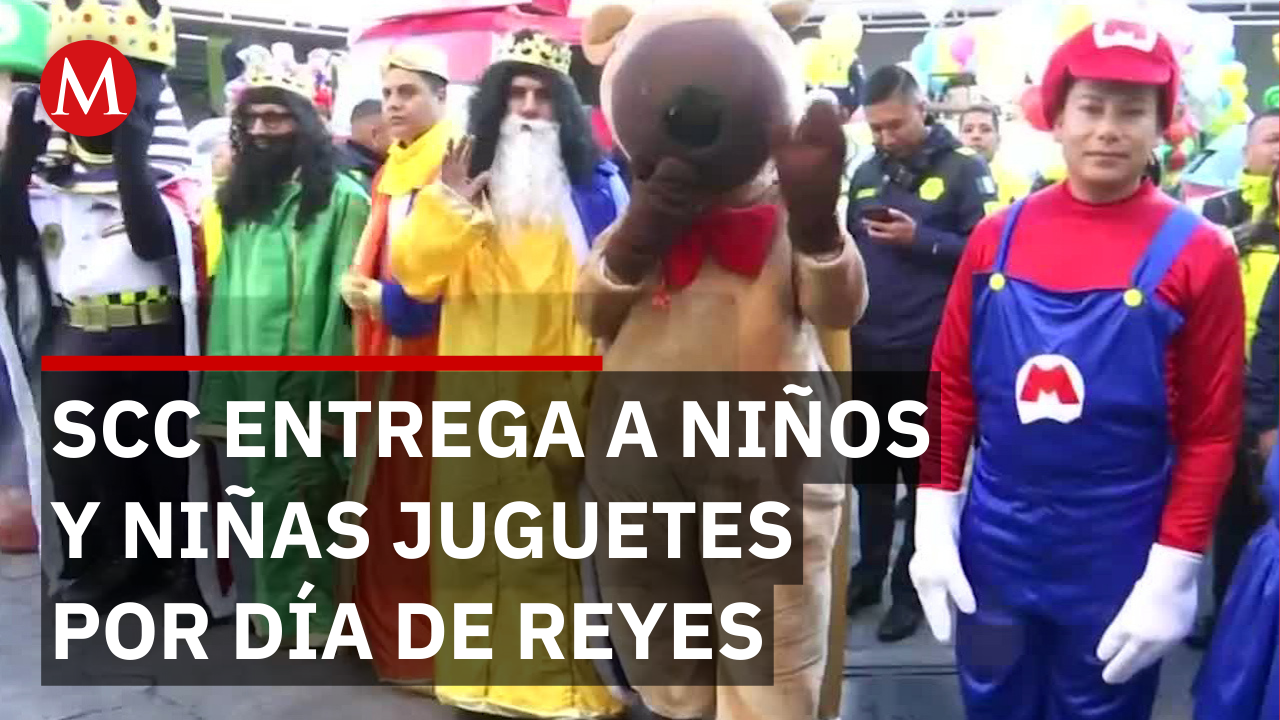 SCC repartió más de 5 mil juguetes por el Día de Reyes