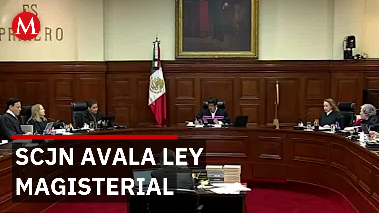 SCJN avala ley magisterial sobre ingreso y promoción docente