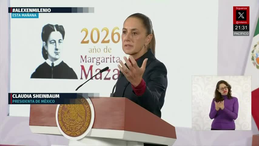 Sheinbaum pide juicio justo para Maduro tras su captura | Alejandro Domínguez, 6 de enero de 2026