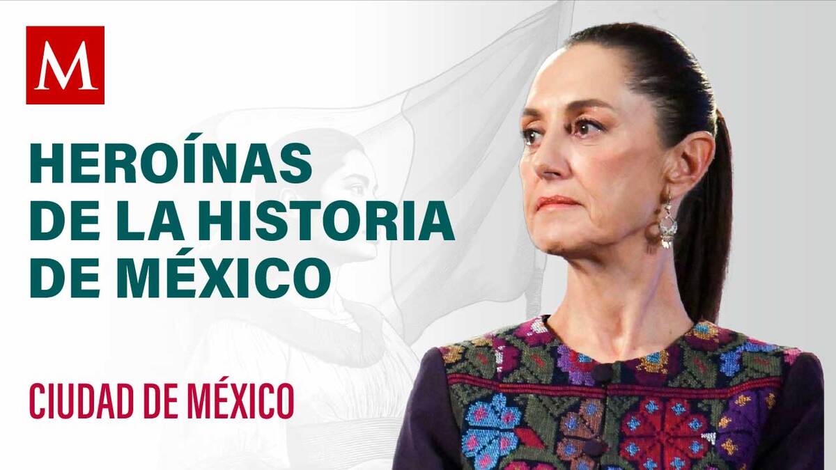Sheinbaum preside Heroínas de la historia de México en Chapultepec