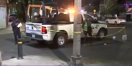 Al sitio acudieron agentes de la SSSC y la Fiscalía capitalina. | Especial