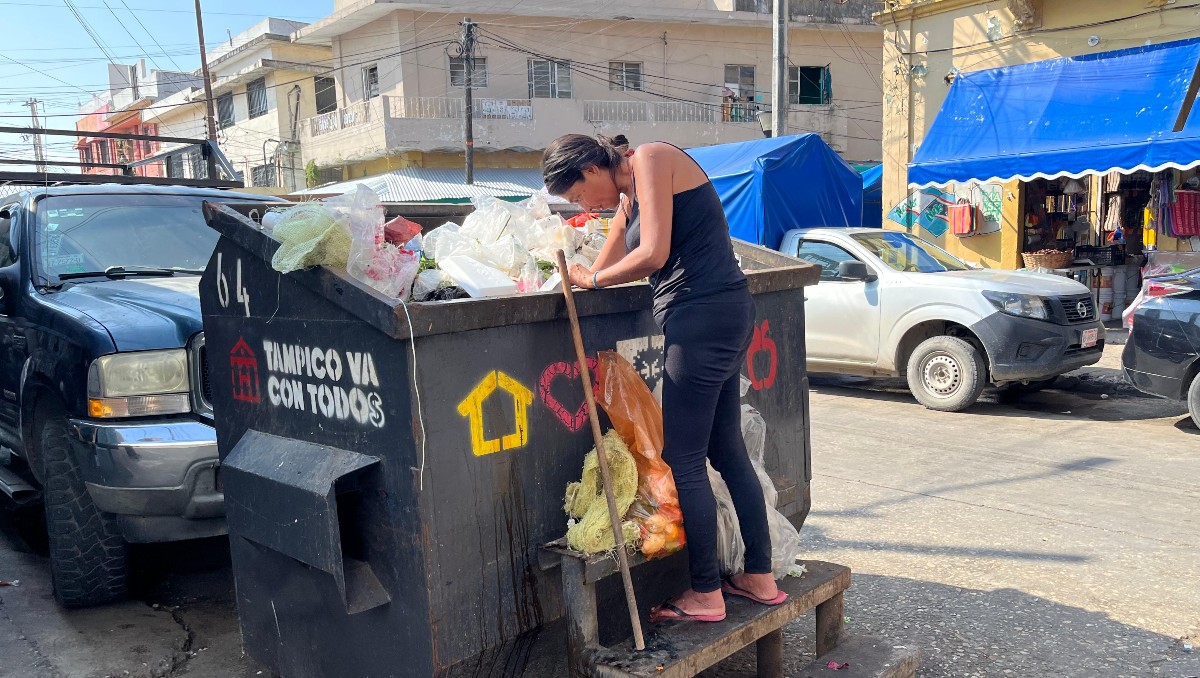Tampico aún enfrenta sectores con problemas alimentarios. (Yazmín Sánchez)