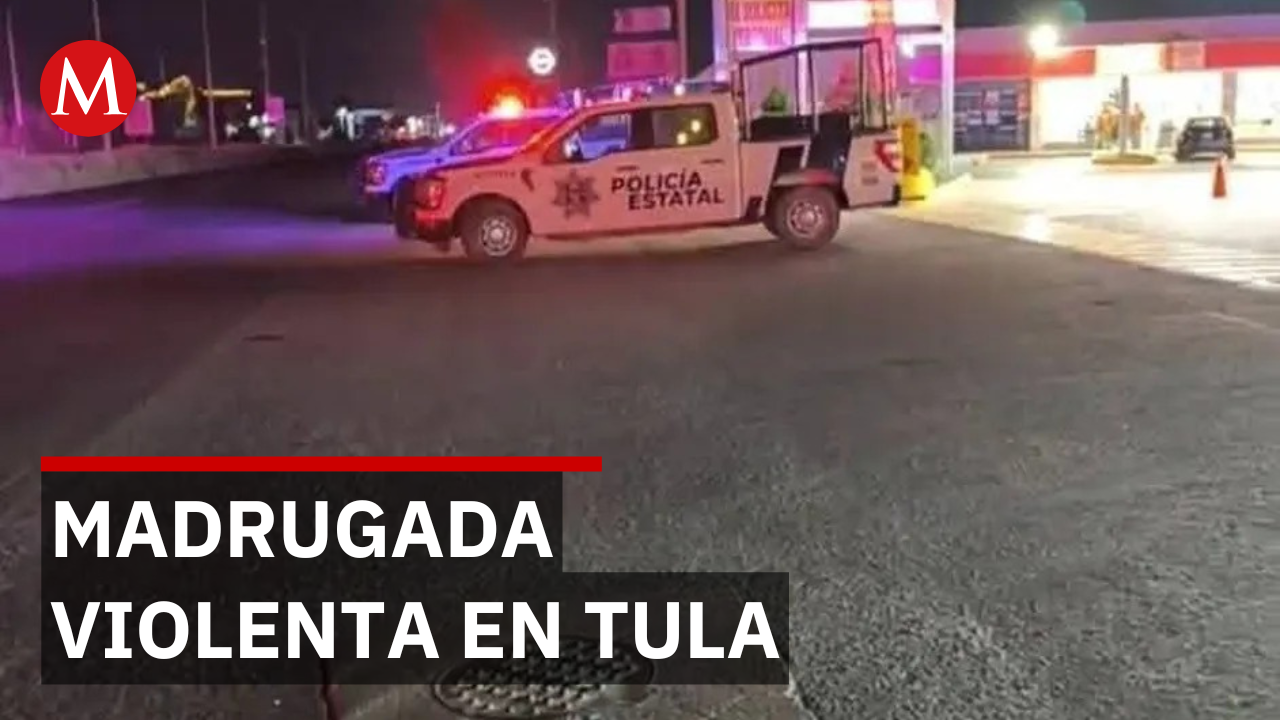 Violenta madrugada en Tula: cuatro ejecutados y una menor gravemente herida