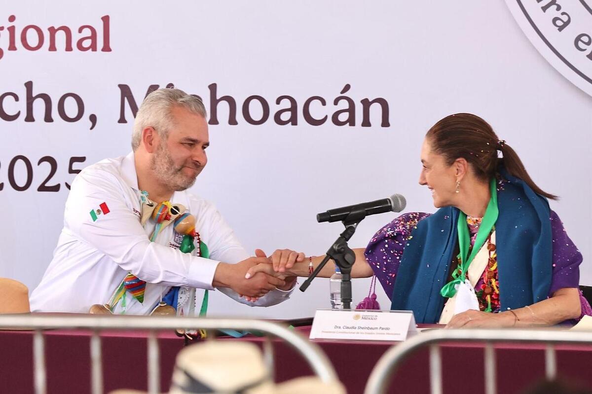 Durante la administración de la presidenta de México, Michoacán ha recibido grandes beneficios.