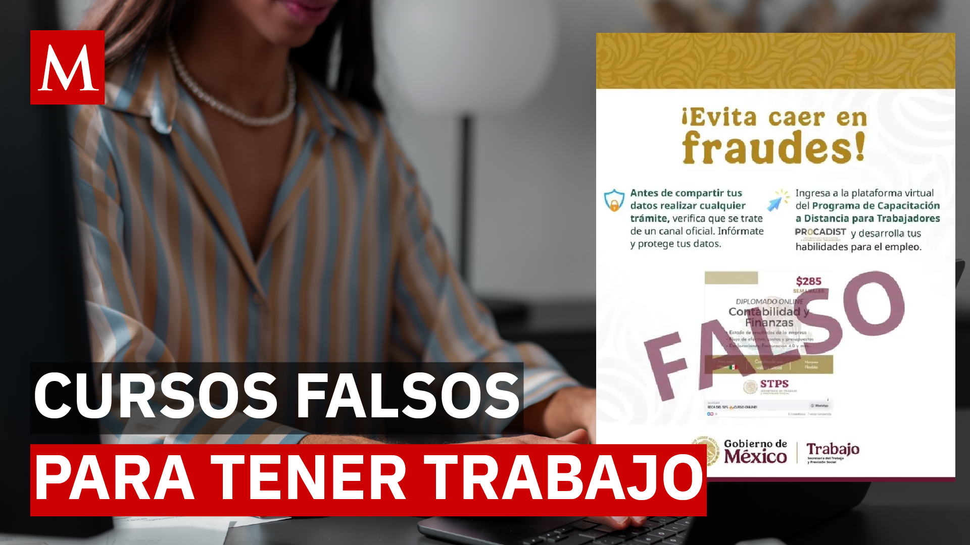 Alerta: plataformas falsas ofrecen cursos de empleo que solo buscan engañar